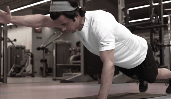 Pushup & Reach chest workout