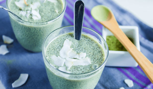 Matcha Chia Pudding