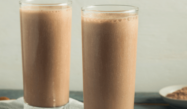 Vanilla and Coffee Protein Smoothie