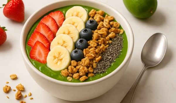 Green Goodness Smoothie Bowl Recipe