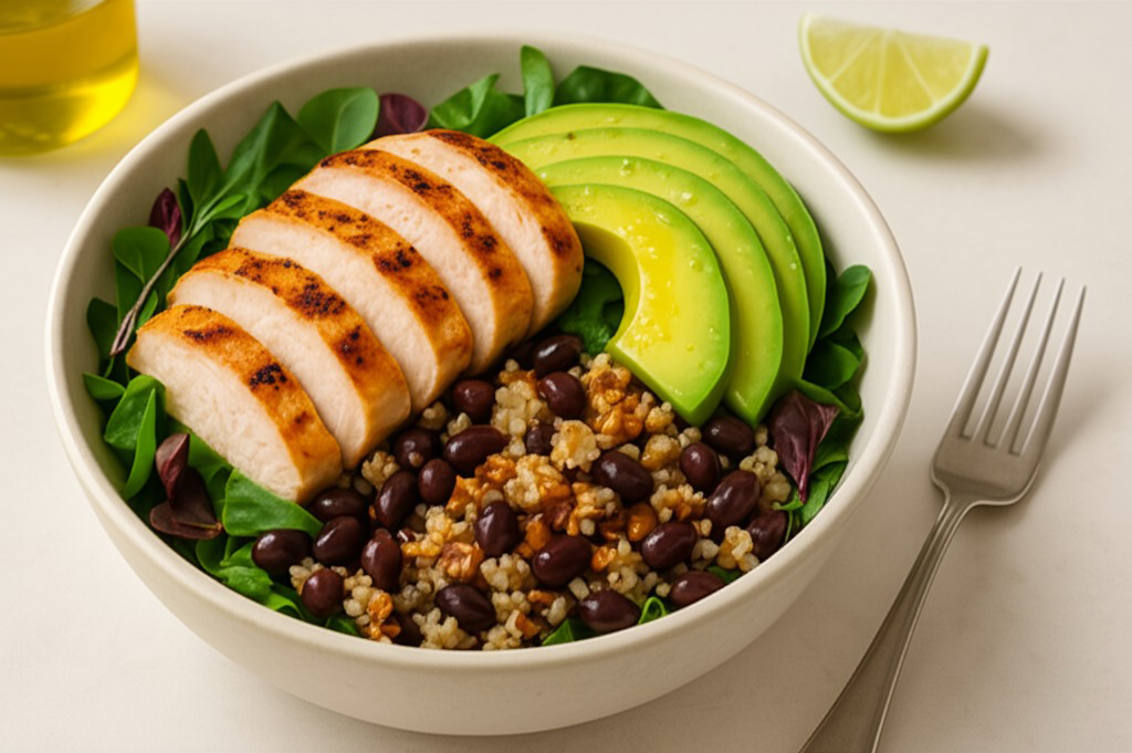Grilled Chicken Quinoa Bowl Recipe