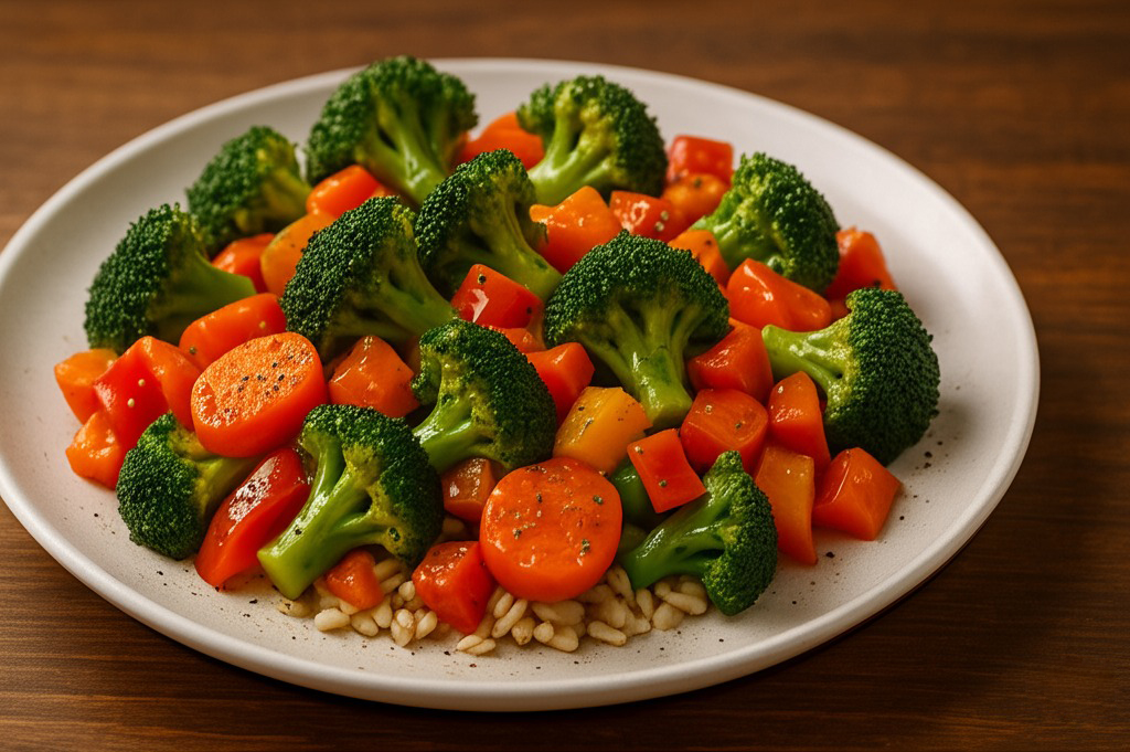 Rainbow Roasted Vegetable Medley Recipe