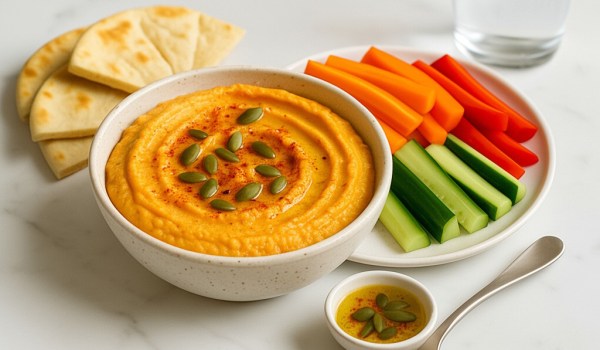 Spicy Pumpkin Seed Hummus Recipe