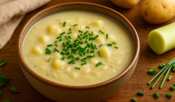 Creamy Potato Leek Soup Recipe