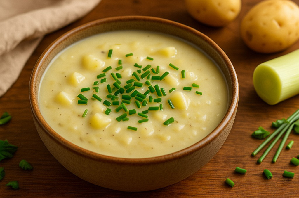 Creamy Potato Leek Soup Recipe