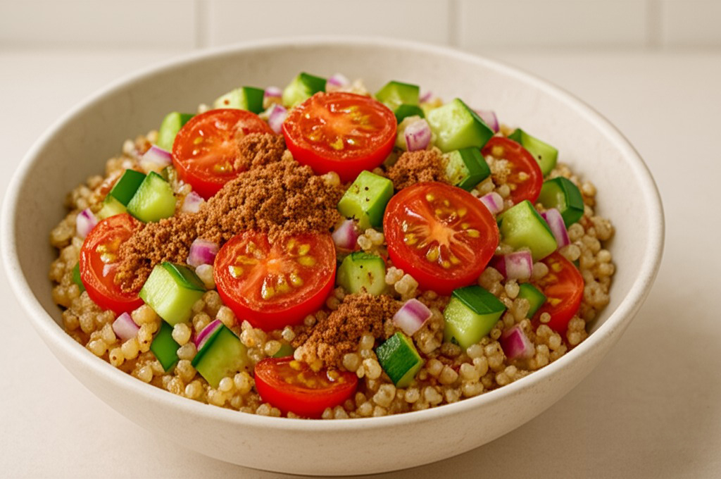 Flaxseed Quinoa Salad Recipe