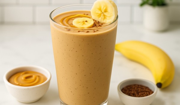 Peanut Butter Banana Smoothie Recipe