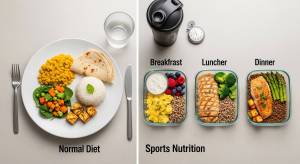 Normal Diet vs Sports Nutrition